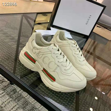 gucci rhyton wave|gucci rhyton sneakers beige.